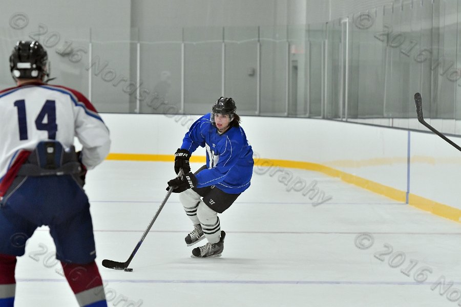 Wheaton College Men\'s Ice Hockey vs Middlesex Community College. - Photo By: KEITH NORDSTROM